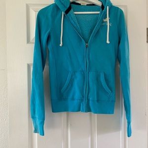 Hollister zip up hoodie